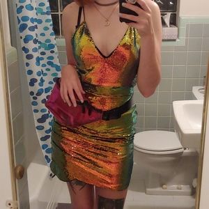 ASOS Club L London Sequin dress